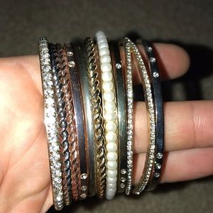 A set of bracelets from kohl’s